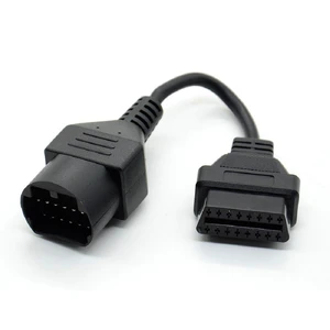 17 Pin to 16 Pin OBD2 Diagnostic Cable Vehicle Connector Adapter for OBD OBDII Tools 17 Pin Vehicle Interface Conversion Lead PVC Cable for Automotive Diagnostic Equipment 17 Pin to 16 Pin OBD2 Diagnostic Cable Vehicle Connector Adapter for OBD OBDII Tools 17 Pin Vehicle Interface Conversion Lead PVC Cable for Automotive Diagnostic Equipment