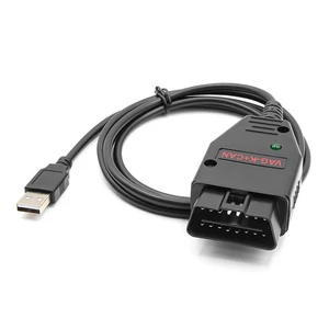 OBD2 Diagnostic Cable for VAG K+CAN Commander v1.4 USB to OBD-II 16-Pin Interface ECU Programming Code Reader Vehicle Diagnostics Fault Code Reading Real-Time Data Monitoring LED Approx. 4 Feet OBD2 Diagnostic Cable for VAG K+CAN Commander v1.4 USB to OBD-II 16-Pin Interface ECU Programming Code Reader Vehicle Diagnostics Fault Code Reading Real-Time Data Monitoring LED Approx. 4 Feet
