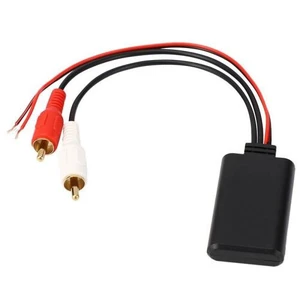 Bluetooth 5.0 Car Audio Adapter Wireless Bluetooth Music Receiver for Car Stereo RCA Male to AUX IN Lotus Female Audio Cable Module 5-12V Bluetooth 5.0 Car Audio Adapter Wireless Bluetooth Music Receiver for Car Stereo RCA Male to AUX IN Lotus Female Audio Cable Module 5-12V