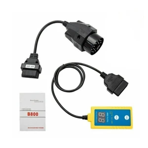 B800 Airbag Diagnostic Tool SRS Code Reader Reset Device 20-Pin OBD Connector Read Clear Trouble Codes E34 E36 E38 E39 E46 Z3 Z4 X5 1994-2003 LCD Display and User Manual Mainly Yellow 22cm/16cm/6cm B800 Airbag Diagnostic Tool SRS Code Reader Reset Device 20-Pin OBD Connector Read Clear Trouble Codes E34 E36 E38 E39 E46 Z3 Z4 X5 1994-2003 LCD Display and User Manual Mainly Yellow 22cm/16cm/6cm