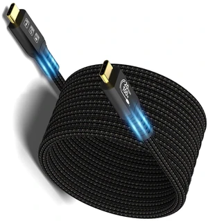 USB-C to USB-C Cable 20Gbps USB 3.2 Gen 2 4K@60Hz Video 5A/100W PD3.0 Fast Charging with E-Marker Data Cable For iPhone MacBook Samsung Galaxy Dell Monitor and Thunderbolt 3/4 6M USB-C to USB-C Cable 20Gbps USB 3.2 Gen 2 4K@60Hz Video 5A/100W PD3.0 Fast Charging with E-Marker Data Cable For iPhone MacBook Samsung Galaxy Dell Monitor and Thunderbolt 3/4 6M