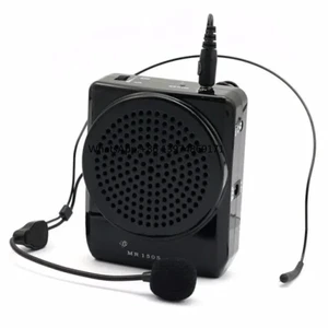 MR1505 12W Waistband Loud Voice Booster Amplifier Speaker Personal Voice Amplification Loudspeaker MP3 Audio Playback Speaker for Amplified Voice and Loud Sound MR1505 12W Waistband Loud Voice Booster Amplifier Speaker Personal Voice Amplification Loudspeaker MP3 Audio Playback Speaker for Amplified Voice and Loud Sound