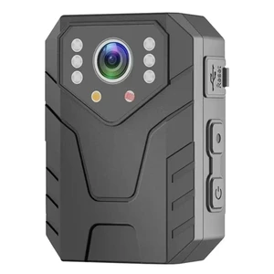 Mini Body Camera Full HD 1080P Video Recorder with 2 Inch IPS Touch Screen Night Vision Camera for Security Guard and Police Video Recording Police Cam Mini Body Camera Full HD 1080P Video Recorder with 2 Inch IPS Touch Screen Night Vision Camera for Security Guard and Police Video Recording Police Cam
