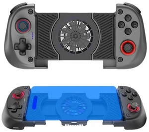 X3 Telescopic Phone Gaming Controller Hall Effect Joystick & Trigger Gamepad Built-In Cooling Fan Bluetooth 5.2 Low-Latency Connection 20H Battery For PC/Switch/Android/iOS X3 Telescopic Phone Gaming Controller Hall Effect Joystick & Trigger Gamepad Built-In Cooling Fan Bluetooth 5.2 Low-Latency Connection 20H Battery For PC/Switch/Android/iOS