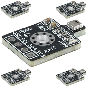 5pcs AHT20 Precision Digital Temperature Humidity Sensor Measurement Module I2C IIC Communication Compatible SHT20 Temperature -40 to +120°C Humidity 0 to 100%RH 2.2 to 5.5V 400KHz SMD 5pcs AHT20 Precision Digital Temperature Humidity Sensor Measurement Module I2C IIC Communication Compatible SHT20 Temperature -40 to +120°C Humidity 0 to 100%RH 2.2 to 5.5V 400KHz SMD