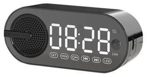 Desktop Small Speaker Wireless BT Audio Speaker with Subwoofer AI Alarm Clock Sound System Multifunction Desktop Audio Device for Convenient Audio Playback White Desktop Small Speaker Wireless BT Audio Speaker with Subwoofer AI Alarm Clock Sound System Multifunction Desktop Audio Device for Convenient Audio Playback White