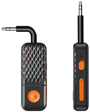 Bluetooth 5.4 Audio Receiver Transmitter 2-in-1 Wireless Music Adapter with 3.5mm Audio Plug for Car Stereo Home Stereo Amplifier Navigation and Hands-Free Calling Bluetooth 5.4 Audio Receiver Transmitter 2-in-1 Wireless Music Adapter with 3.5mm Audio Plug for Car Stereo Home Stereo Amplifier Navigation and Hands-Free Calling