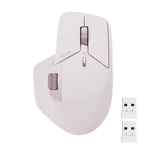 MT760 Multi-Device Wireless Mouse Tri-Mode Bluetooth 5.0/3.0 + 2.4GHz 11 Programmable Buttons 4-Device Switching M+ Cross-Computer Technology USB-C Rechargeable Battery 90 Days Battery Life Pink MT760 Multi-Device Wireless Mouse Tri-Mode Bluetooth 5.0/3.0 + 2.4GHz 11 Programmable Buttons 4-Device Switching M+ Cross-Computer Technology USB-C Rechargeable Battery 90 Days Battery Life Pink
