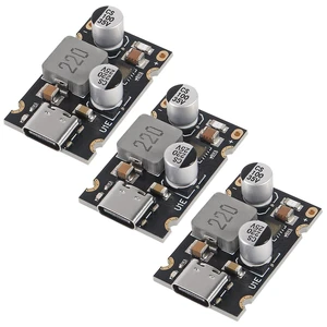 65W PD Fast Charging Module Type-C USB Interface Power Delivery Charger Board PD3.1 PPS QC3.0 SCP DC 8-30V Input 3.3-21V Auto Output 20V 3.25A Max Protection Circuit 3PCS 65W PD Fast Charging Module Type-C USB Interface Power Delivery Charger Board PD3.1 PPS QC3.0 SCP DC 8-30V Input 3.3-21V Auto Output 20V 3.25A Max Protection Circuit 3PCS