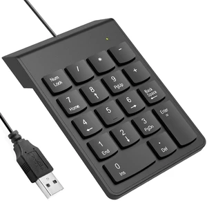 USB Numeric Keypad 10 Key Number Pad Numpad Keyboard with Quiet Scissor Switch Keys and 15° Tilt Design Plug and Play Data Entry Keyboard for Laptop Desktop PC Compatible with Windows USB Numeric Keypad 10 Key Number Pad Numpad Keyboard with Quiet Scissor Switch Keys and 15° Tilt Design Plug and Play Data Entry Keyboard for Laptop Desktop PC Compatible with Windows