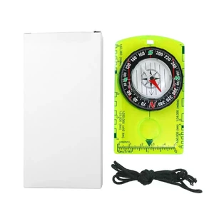 Waterproof Orienteering Compass with Adjustable Declination Magnetic Needle Magnifier Ruler Scale 1:24000 Acrylic Map Navigation Compass for Hiking Camping and Survival Waterproof Orienteering Compass with Adjustable Declination Magnetic Needle Magnifier Ruler Scale 1:24000 Acrylic Map Navigation Compass for Hiking Camping and Survival