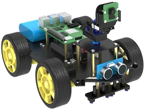 AI Robot Car Kit DIY Programming Robot with Python Coding Visual Recognition Autonomous Driving Object Tracking Infrared Line Tracking FPV App Control For Raspberry Pi 5 4GB Without Pi5 AI Robot Car Kit DIY Programming Robot with Python Coding Visual Recognition Autonomous Driving Object Tracking Infrared Line Tracking FPV App Control For Raspberry Pi 5 4GB Without Pi5