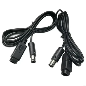 GameCube Game Controller Extension Cable for Console Game Handle Cord and Controller Connection Wire GC Console Controller Line Compatible with GameCube 1.8m GameCube Game Controller Extension Cable for Console Game Handle Cord and Controller Connection Wire GC Console Controller Line Compatible with GameCube 1.8m