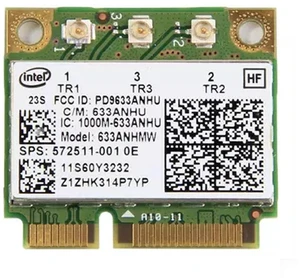 633ANHMW WiFi Card Intel Ultimate-N 6300 Wireless Network Adapter 802.11 abgn WiFi Card FRU 60Y3233 572511-001 Special Edition BIOS For T410/T420/X230/T430/T530