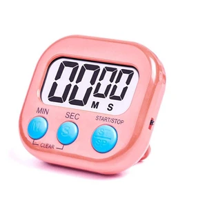 Large Screen Electronic Digital Timer Countdown Timer Stopwatch and Alarm Clock Multi-Function Student Time Management Reminder for Kitchen Study Fitness and Home Use Pink Large Screen Electronic Digital Timer Countdown Timer Stopwatch and Alarm Clock Multi-Function Student Time Management Reminder for Kitchen Study Fitness and Home Use Pink