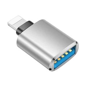 USB 3.0 to Lightning OTG Adapter USB-A Female to Lightning Male Flash Drive Converter iPhone/iPad Memory Expansion Connector iOS Data Transfer Accessory 5Gbps Plug and Play Portable USB 3.0 to Lightning OTG Adapter USB-A Female to Lightning Male Flash Drive Converter iPhone/iPad Memory Expansion Connector iOS Data Transfer Accessory 5Gbps Plug and Play Portable