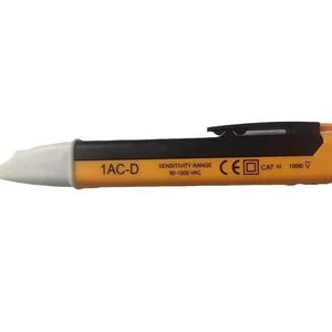 1AC-D Non-Contact Voltage Tester Pen AC Voltage Detector Live Wire Circuit Tester with Sound and Flashing Light Dual Alarm Hidden Cable Breakpoint Finder for Home Electrical Safety 1AC-D Non-Contact Voltage Tester Pen AC Voltage Detector Live Wire Circuit Tester with Sound and Flashing Light Dual Alarm Hidden Cable Breakpoint Finder for Home Electrical Safety