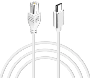 USB-C to USB-B 2.0 Data Cable Type-C Peripheral Connection Lead Pure Copper Core PVC Jacket Stable Data Transmission Plug and Play Driver-Free Flexible Cable 40in USB-C to USB-B 2.0 Data Cable Type-C Peripheral Connection Lead Pure Copper Core PVC Jacket Stable Data Transmission Plug and Play Driver-Free Flexible Cable 40in