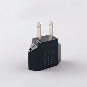 European Round Pin to US/CN Flat Pin Plug Converter EU Travel Power Adapter European to American Standard Outlet Adapter for Phone Chargers and Small Electrical Devices European Round Pin to US/CN Flat Pin Plug Converter EU Travel Power Adapter European to American Standard Outlet Adapter for Phone Chargers and Small Electrical Devices
