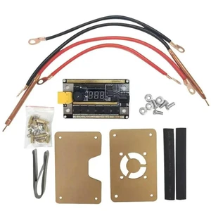 GX591 Digital Spot Welder Kit 12V 99-Speed Lithium Battery Welding Machine 0.1-0.2 mm Welding Thickness Digital Spot Welding Tool for 18650 Lithium Battery Applications GX591 Digital Spot Welder Kit 12V 99-Speed Lithium Battery Welding Machine 0.1-0.2 mm Welding Thickness Digital Spot Welding Tool for 18650 Lithium Battery Applications