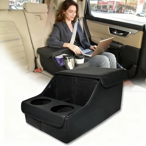 Backseat Car Organizer, Middle Seat Organizer Center Console Cup Holder Backseat Car Organizer, Middle Seat Organizer Center Console Cup Holder