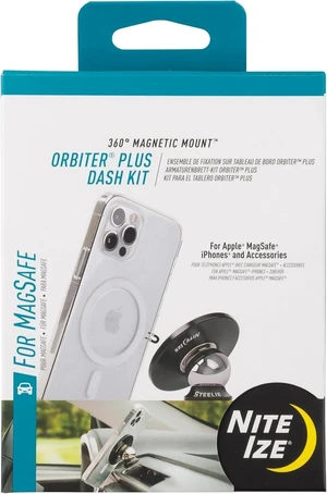 Universal Car Phone Mount Magnetic/Orbiter Plus Dash Mount - All-Metal Car Mount Compatible with Magnets Inside MagSafe iPhones - Cell Phone Holder for Car Dashboard Universal Car Phone Mount Magnetic/Orbiter Plus Dash Mount - All-Metal Car Mount Compatible with Magnets Inside MagSafe iPhones - Cell Phone Holder for Car Dashboard
