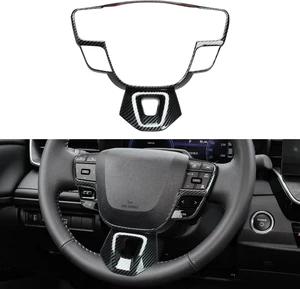 Gear Shift Panel Cover for 2025 2026 Toyota Camry Accessories Interior ABS Carbon Fiber Style Trim Center Console Sticker Frame Decoration (Carbon Fiber Style, Steering Wheel Panel Cover) Gear Shift Panel Cover for 2025 2026 Toyota Camry Accessories Interior ABS Carbon Fiber Style Trim Center Console Sticker Frame Decoration (Carbon Fiber Style, Steering Wheel Panel Cover)