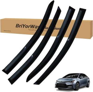 Vent Shades Rain Guards for Toyota Corolla Sedan 2020 2021 2022 2023 2024 2025 Accessories, for Toyota Corolla Sedan Window Deflectors Window Visors Vent Shades Rain Guards for Toyota Corolla Sedan 2020 2021 2022 2023 2024 2025 Accessories, for Toyota Corolla Sedan Window Deflectors Window Visors