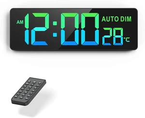 16.5" Large Digital Wall Timer Clock with Countdown for Classroom 16.5" Large Digital Wall Timer Clock with Countdown for Classroom