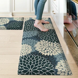 Kitchen Mats for Floor 2PCS,Cushioned Anti Fatigue Standing Mat Kitchen Mats for Floor 2PCS,Cushioned Anti Fatigue Standing Mat