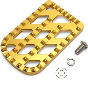 Motorcycle Brake Pedal Cover MX Style for Harley 1980-2024 Touring Road King Electra Glide 1986-2017 FL Softail Fat Boy Heritage 2012-2016 Dyna FLD (Gold) Motorcycle Brake Pedal Cover MX Style for Harley 1980-2024 Touring Road King Electra Glide 1986-2017 FL Softail Fat Boy Heritage 2012-2016 Dyna FLD (Gold)