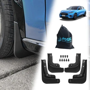 AOSK Compatible with Mustang Mach E 2026 2025 2024 2023 2022 2021 Mud Flaps Splash Guards Exterior Accessories Mach-E mud Flaps Splash Guards(Set of Four) No Need to Drill Holes AOSK Compatible with Mustang Mach E 2026 2025 2024 2023 2022 2021 Mud Flaps Splash Guards Exterior Accessories Mach-E mud Flaps Splash Guards(Set of Four) No Need to Drill Holes