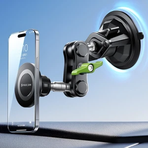 Magnetic Car Phone Holder, Windshield Metal Suction Cup Mount Magnetic Car Phone Holder, Windshield Metal Suction Cup Mount