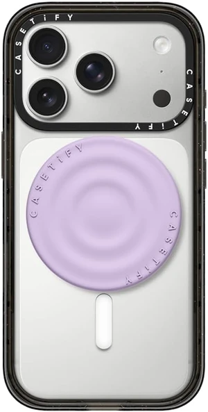 Snappy Ripple Grip Stand Compatible with Magsafe - Lavender Snappy Ripple Grip Stand Compatible with Magsafe - Lavender