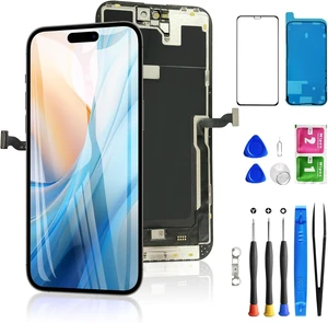 for iPhone 14 Pro Max Screen Replacement 6.7 Inch, 3D Touch LCD Display for A2894, A2651, A2893, A2896, A2895, with Repair Tools Kit+Waterproof Frame Sticker+Tempered Glass for iPhone 14 Pro Max Screen Replacement 6.7 Inch, 3D Touch LCD Display for A2894, A2651, A2893, A2896, A2895, with Repair Tools Kit+Waterproof Frame Sticker+Tempered Glass