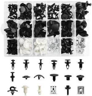 18 Sizes Automotive Body Retainer Clip Fastener Remover Push Pin Rivet Assortment Set 190 PCS Compatible with Ram 1500 2500 3500 4500 5500 18 Sizes Automotive Body Retainer Clip Fastener Remover Push Pin Rivet Assortment Set 190 PCS Compatible with Ram 1500 2500 3500 4500 5500