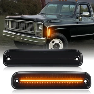 Front LED Side Marker Light for 1973-1980 C/K Seires Suburban C10 C20 Truck Front LED Side Marker Light for 1973-1980 C/K Seires Suburban C10 C20 Truck