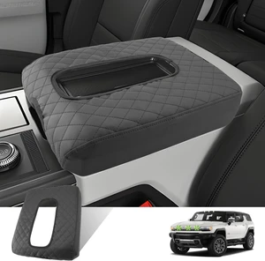 Hummer EV Armrest Cover,for Hummer EV Accessories Center Console Cover Soft Comfy Thicken Armrest Lid Cover Compatible with 2022 2023 2024 2025 2026 Hummer EV Pickup/SUV Hummer EV Armrest Cover,for Hummer EV Accessories Center Console Cover Soft Comfy Thicken Armrest Lid Cover Compatible with 2022 2023 2024 2025 2026 Hummer EV Pickup/SUV