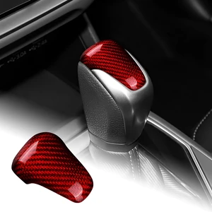 Red Gear Shift Knob Cover for Subaru Crosstrek Impreza 2024-up Red Gear Shift Knob Cover for Subaru Crosstrek Impreza 2024-up