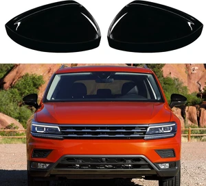 For Volkswagen Tiguan Mirror Cap 2018-2020,Clip-on,Glossy Black,2PC For Volkswagen Tiguan Mirror Cap 2018-2020,Clip-on,Glossy Black,2PC