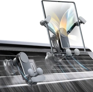 Z Fold 8 Car Mount Accessories, Gravity Linkage, 2 Pack Vent Clips Z Fold 8 Car Mount Accessories, Gravity Linkage, 2 Pack Vent Clips
