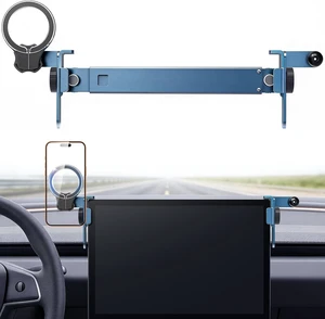 Magnetic Phone Mount for Tesla Model 3/Y Center Screen, Holder for MagSafe Magnetic Phone Mount for Tesla Model 3/Y Center Screen, Holder for MagSafe