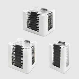 Food Storage Container Lid Organizer for Rubbermaid Brilliance Food Storage Container Lid Organizer for Rubbermaid Brilliance