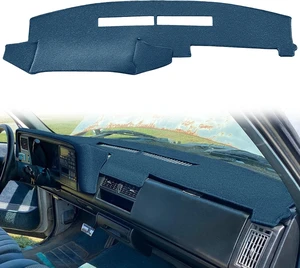 Dash Cover Mat for 1992-94 GMC Yukon/Chevy Blazer Suburban (Blue.) Y25 Dash Cover Mat for 1992-94 GMC Yukon/Chevy Blazer Suburban (Blue.) Y25