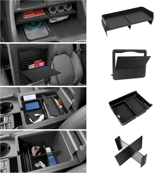 4PCS Center Console Organizer Compatible with Honda 2023-2025 2026 Pilot & 2026 Passport Accessories Armrest Divider Hidden Storage Box Organizer Divider Compartment Tray 4PCS Center Console Organizer Compatible with Honda 2023-2025 2026 Pilot & 2026 Passport Accessories Armrest Divider Hidden Storage Box Organizer Divider Compartment Tray