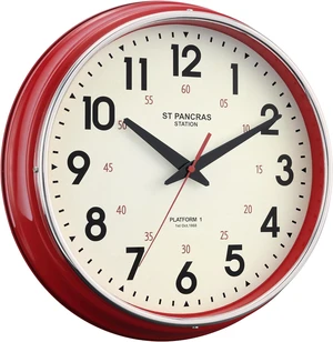 Wall Clock Metal 12.4" Countryside Style Wall Clocks Retro Vintage Classical Silent Non Ticking Easy to Read for Living Room/Kitchen/Bedroom/Office/Bar(12.4" Red) Wall Clock Metal 12.4" Countryside Style Wall Clocks Retro Vintage Classical Silent Non Ticking Easy to Read for Living Room/Kitchen/Bedroom/Office/Bar(12.4" Red)
