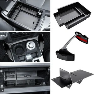 3PCS Center Console Organizer for Toyota 4Runner 2010-2024 3PCS Center Console Organizer for Toyota 4Runner 2010-2024
