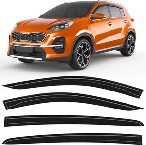 Out-Channel Window Visors Rain Guards for Kia Sportage 2017-2022 Out-Channel Window Visors Rain Guards for Kia Sportage 2017-2022