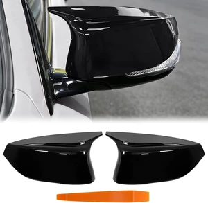 Side Mirror Cover Caps fit for Infiniti Q50/Q70 2014-2021 Q60/QX30 2016-2021,Driver Passenger Side Exterior Rear View Mirror Shell Replacement w/Tool,963744GAOH,963734GAOH,1Pair Glossy Black Side Mirror Cover Caps fit for Infiniti Q50/Q70 2014-2021 Q60/QX30 2016-2021,Driver Passenger Side Exterior Rear View Mirror Shell Replacement w/Tool,963744GAOH,963734GAOH,1Pair Glossy Black