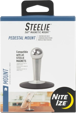Steelie Pedestal Mount - Tabletop Stand Compatible with MagSafe iPhones & Tablets - Magnetic Desk Phone Mount - Phone Holder Accessories for Hands-Free Use & Adjustable Viewing Steelie Pedestal Mount - Tabletop Stand Compatible with MagSafe iPhones & Tablets - Magnetic Desk Phone Mount - Phone Holder Accessories for Hands-Free Use & Adjustable Viewing